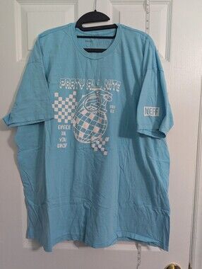 Neff Light Blue Fortnite Graphic Tee